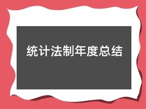統(tǒng)計(jì)法制年度總結(jié)