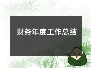 財(cái)務(wù)年度工作總結(jié)