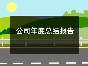 公司年度總結(jié)報(bào)告