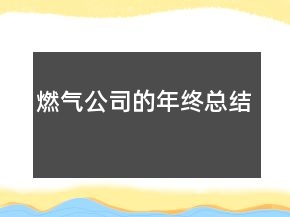 燃?xì)夤镜哪杲K總結(jié)