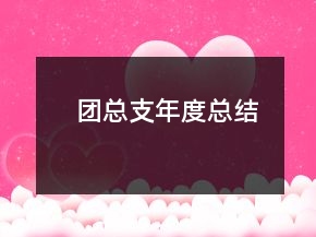 團(tuán)總支年度總結(jié)