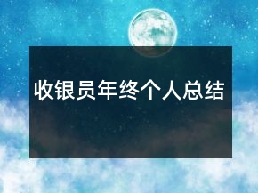 收銀員年終個(gè)人總結(jié)