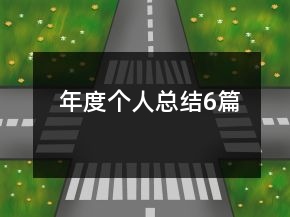 年度個人總結(jié)6篇
