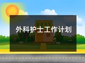 外科護(hù)士工作計劃