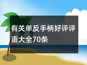 有關(guān)單反手柄好評(píng)評(píng)語(yǔ)大全70條