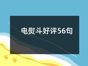 電熨斗好評56句