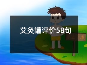 艾灸罐評價58句