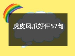 虎皮鳳爪好評57句