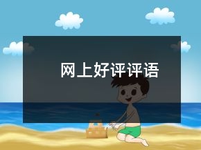 網(wǎng)上好評評語