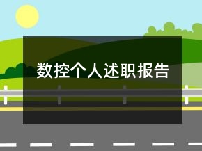 數(shù)控個(gè)人述職報(bào)告