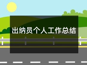出納員個人工作總結