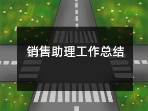 銷售助理工作總結(jié)