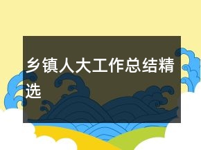 鄉(xiāng)鎮(zhèn)人大工作總結(jié)精選