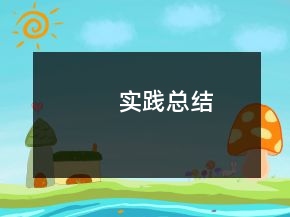實(shí)踐總結(jié)