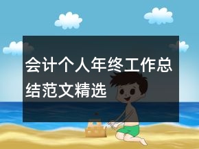 會(huì)計(jì)個(gè)人年終工作總結(jié)范文精選