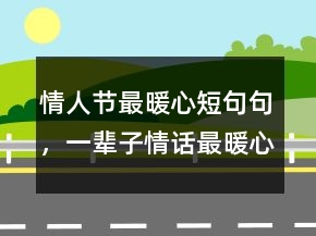 情人節(jié)最暖心短句句，一輩子情話最暖心短句211條