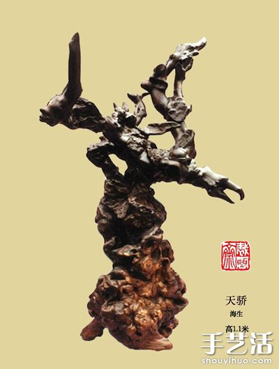 “天然成趣”根雕作品欣賞 -  itrip.net.cn