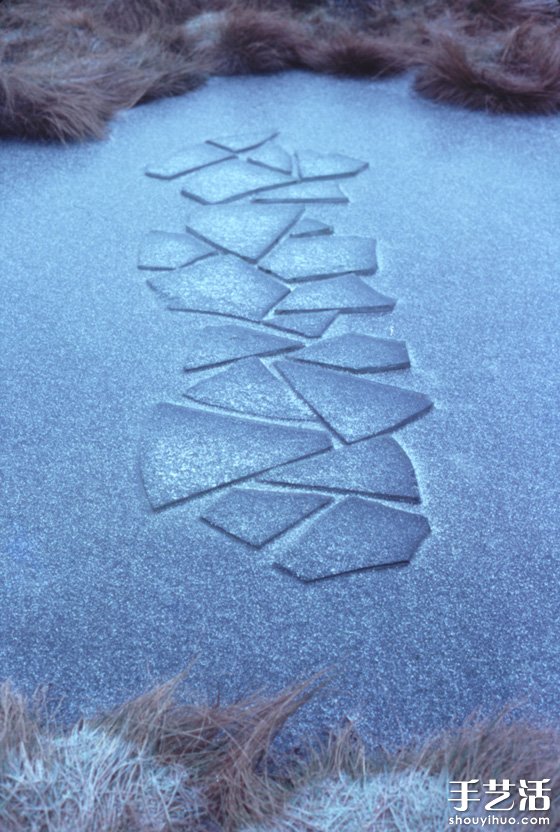 Andy Goldsworthy的大地雕塑藝術(shù)作品 -  itrip.net.cn