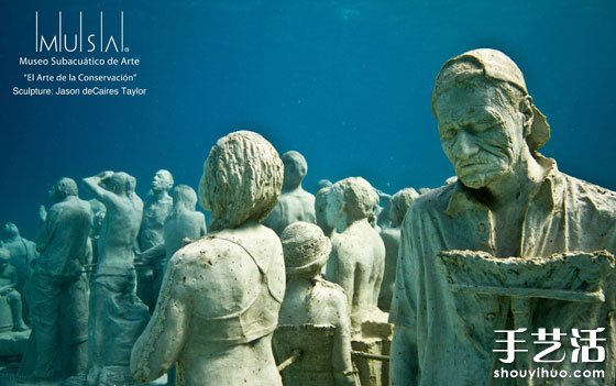 水下雕塑“沉默的演變”欣賞 -  itrip.net.cn