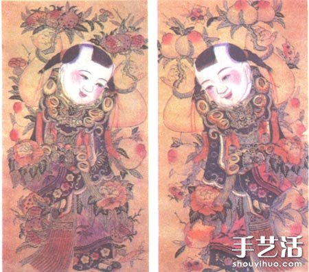 民間年畫中的古老畫種：撲灰年畫 -  itrip.net.cn
