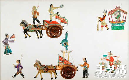 傳統(tǒng)皮影戲珍品藝術(shù)作品欣賞 -  itrip.net.cn