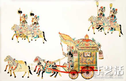 傳統(tǒng)皮影戲珍品藝術(shù)作品欣賞 -  itrip.net.cn