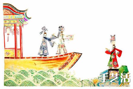 傳統(tǒng)皮影戲珍品藝術(shù)作品欣賞 -  itrip.net.cn