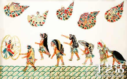 傳統(tǒng)皮影戲珍品藝術(shù)作品欣賞 -  itrip.net.cn