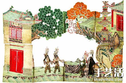傳統(tǒng)皮影戲珍品藝術(shù)作品欣賞 -  itrip.net.cn