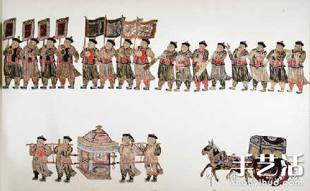 傳統(tǒng)皮影戲珍品藝術(shù)作品欣賞 -  itrip.net.cn