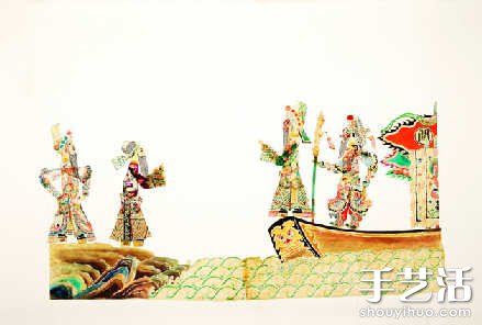 傳統(tǒng)皮影戲珍品藝術(shù)作品欣賞 -  itrip.net.cn