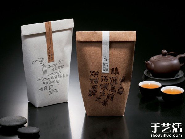 “一縷茶香”烏龍茶包裝圖片欣賞 -  itrip.net.cn