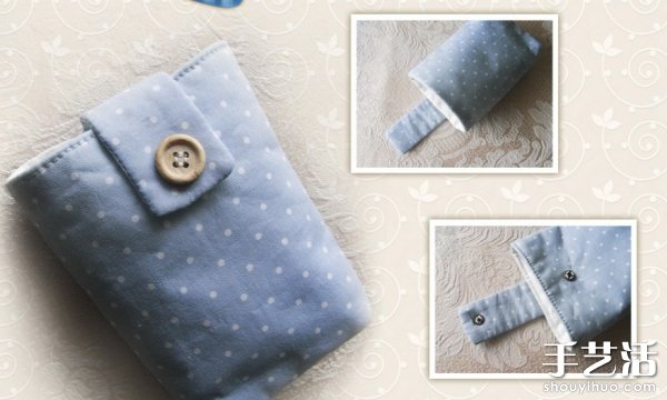 手工制作復(fù)古布藝手機(jī)袋 -  itrip.net.cn