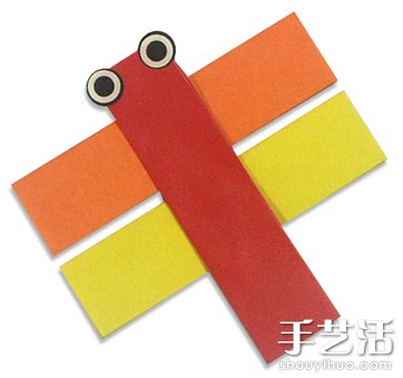 手工DIY折紙蜻蜓的教程 -  itrip.net.cn