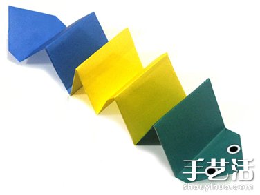 簡單的毛毛蟲折紙方法 -  itrip.net.cn