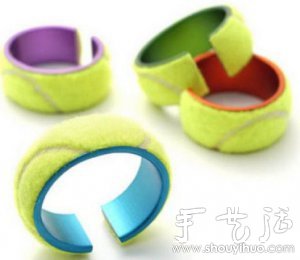 環(huán)保DIY：用舊網(wǎng)球制作的美麗飾品 -  itrip.net.cn