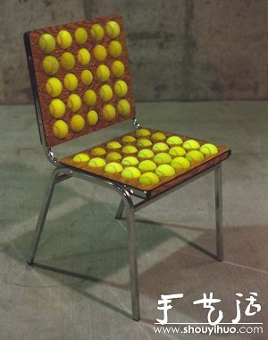 環(huán)保DIY：用舊網(wǎng)球制作的美麗飾品 -  itrip.net.cn