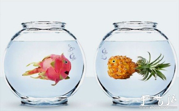 蔬菜水果手工DIY的動物 -  itrip.net.cn