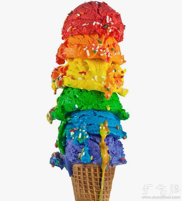 讓你垂涎欲滴的彩虹美食 -  itrip.net.cn