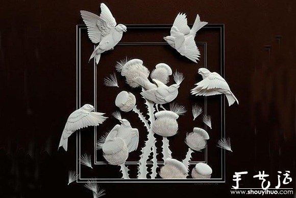 紙張DIY的3D動(dòng)物雕塑 -  itrip.net.cn