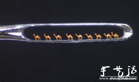 針眼里的微型雕塑 -  itrip.net.cn