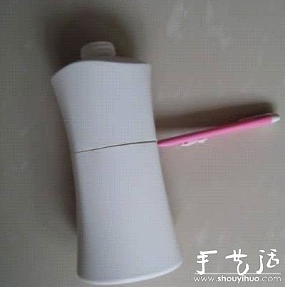 沐浴露瓶子手工DIY小掛籮 -  itrip.net.cn