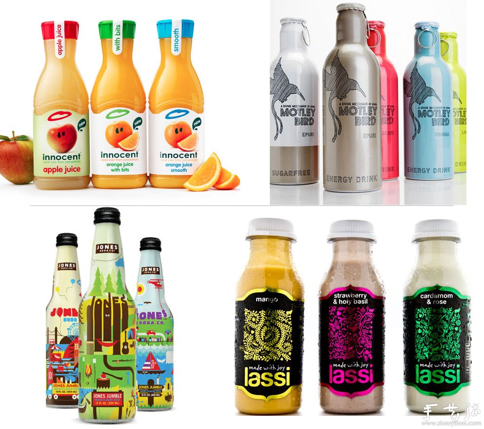 飲料瓶包裝設(shè)計(jì)欣賞 -  itrip.net.cn