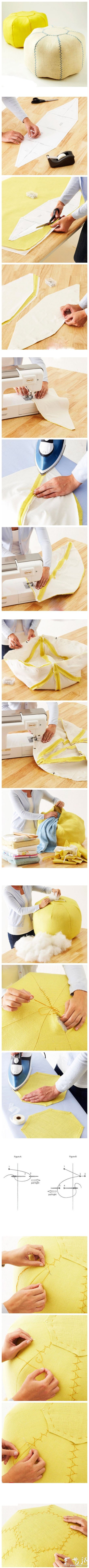 布藝墩子手工刺繡DIY -  itrip.net.cn