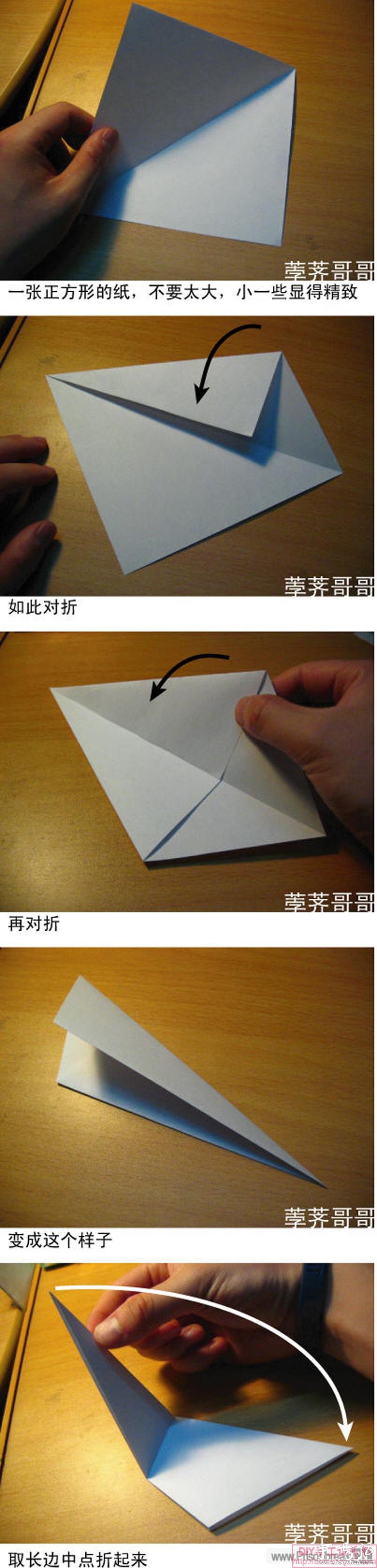 美劇《越獄》里的紙鶴折紙方法 -  itrip.net.cn