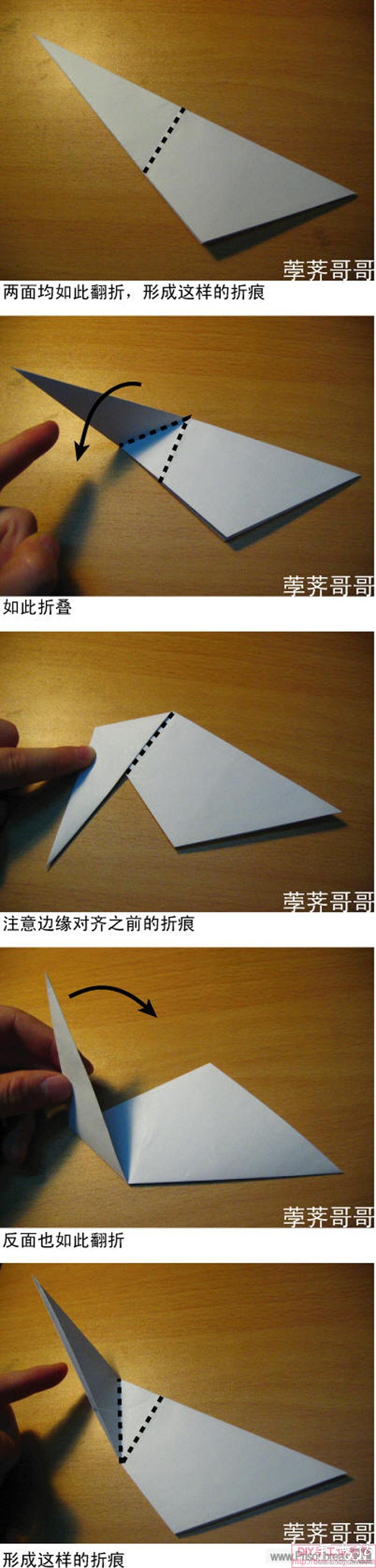 美劇《越獄》里的紙鶴折紙方法 -  itrip.net.cn
