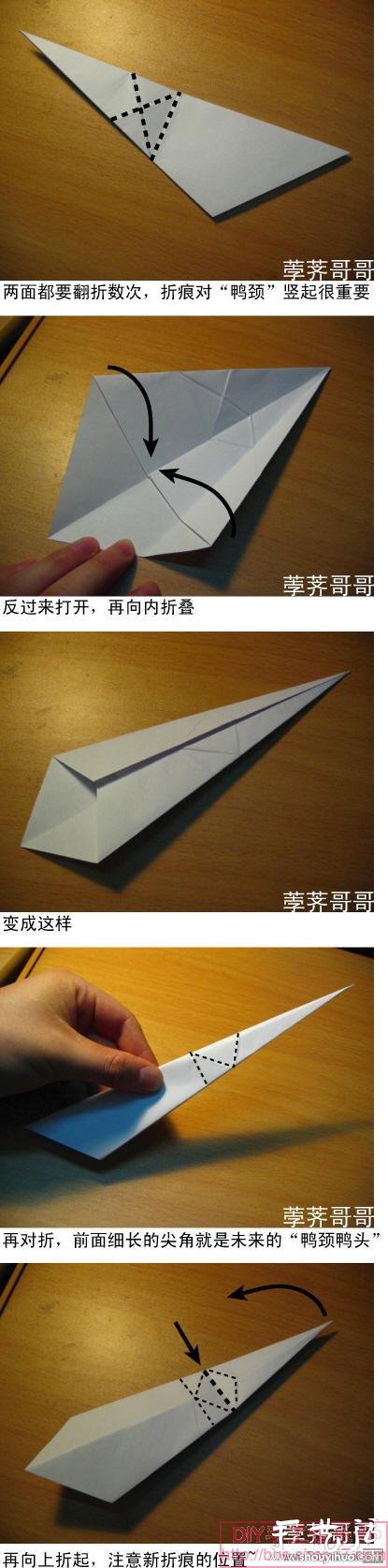 美劇《越獄》里的紙鶴折紙方法 -  itrip.net.cn