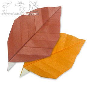 秋天楓葉折紙方法 -  itrip.net.cn