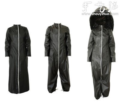 創(chuàng)意DIY帶雨傘的衣服 -  itrip.net.cn