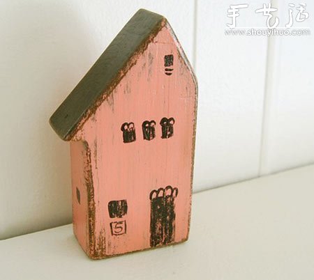 廢舊小木塊手工DIY的創(chuàng)意工藝作品 -  itrip.net.cn